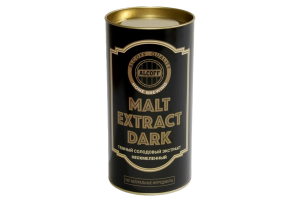 Неохмелённый экстракт ALCOFF "MALT EXTRACT DARK" тёмный, 1.7 кг.