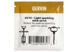 Винные дрожжи Gervin "Light Spark Wine GV10", 5 г